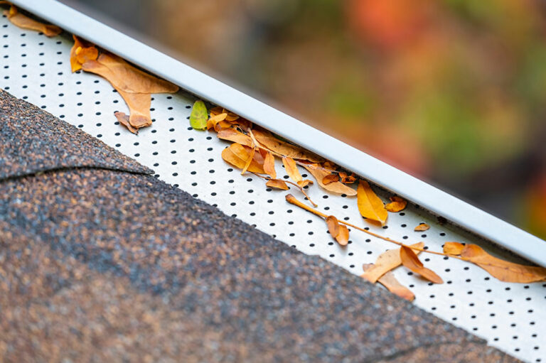 4 gutter guards that need little maintenance